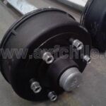 EJE CON FRENO 3500 KG 6X205