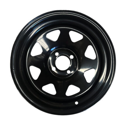 LLANTA ARO 15" 4X100 NEGRA